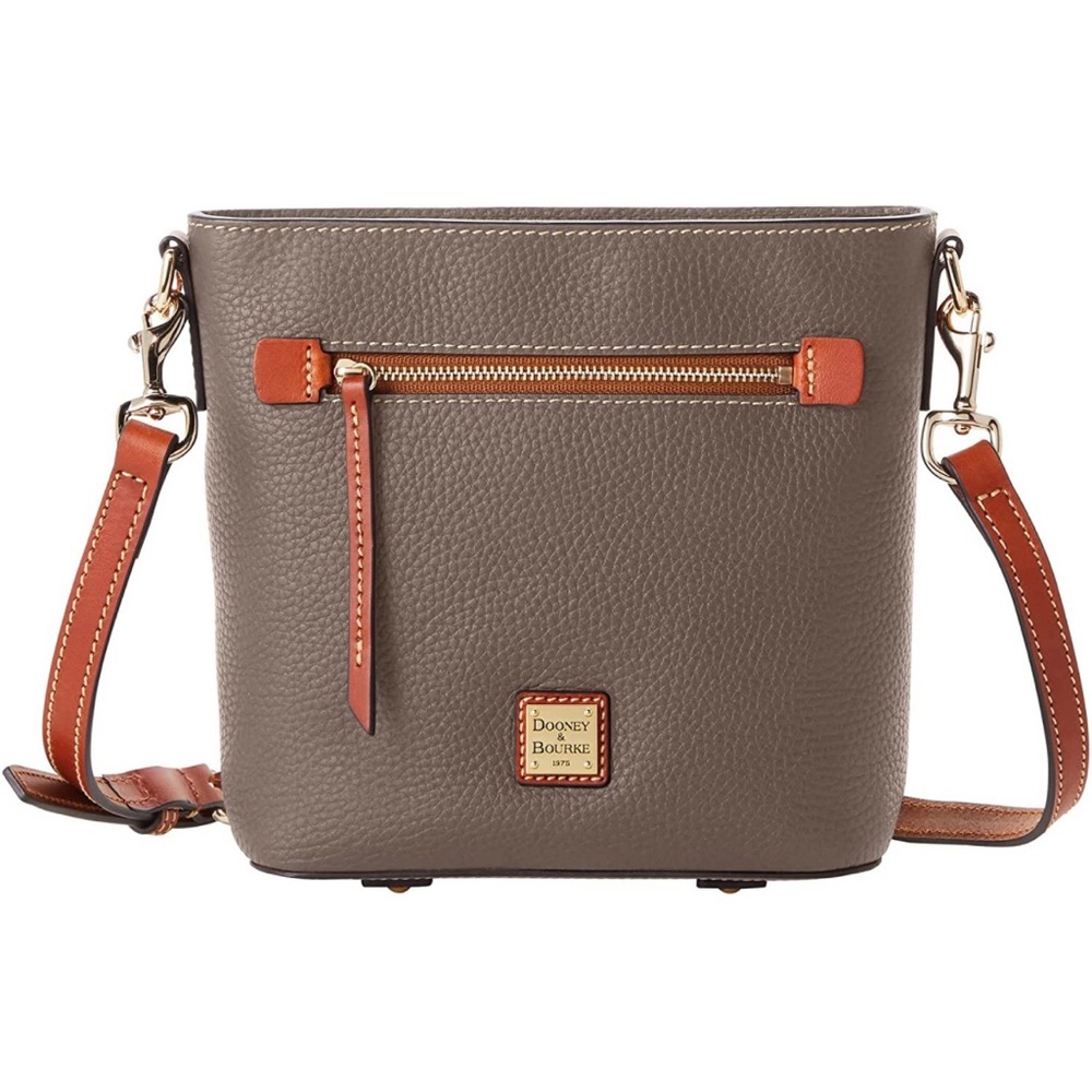 Dooney & Bourke Pebble Grain Small Zip Crossbody Shoulder Bag